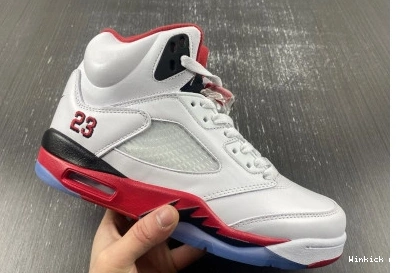 5 Red” Jordan “Fire Air 0906